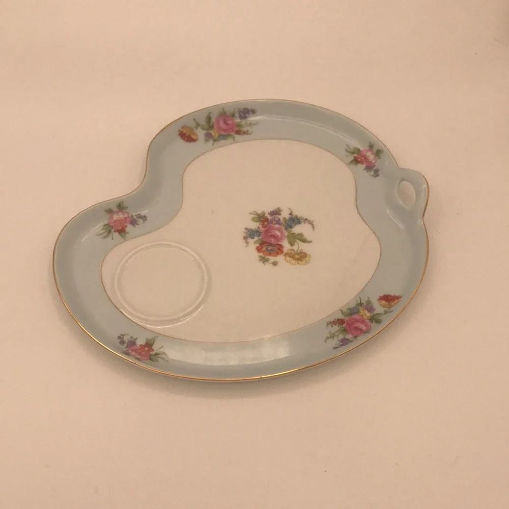 Set of 4 Vintage (1930s)‎ Noritake Snack Plates